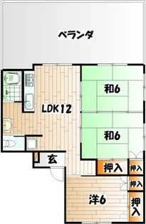 原ビル【301号室】の間取り