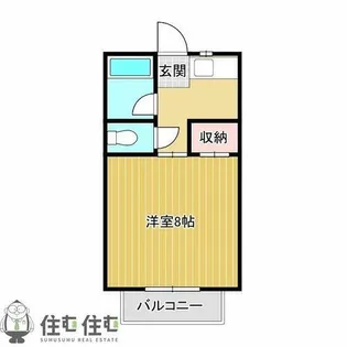 青木ヒルズαー3【1階】の間取り