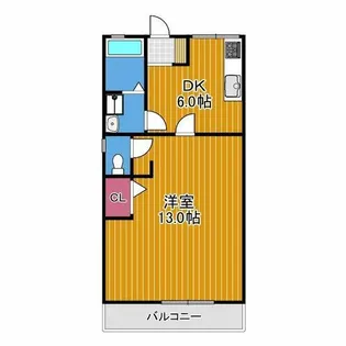 家の森ハイツ【2階】の間取り