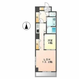 パークサイト泉【5階】の間取り