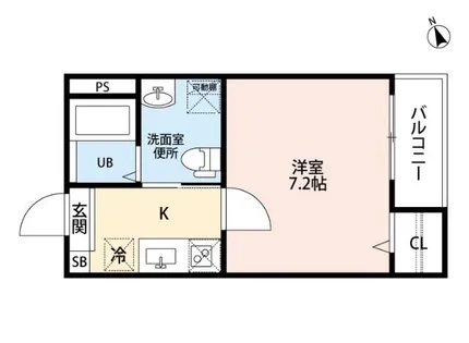 ビエネスタル【2階】の間取り