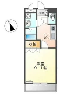 メゾン ドゥ シェリー【1階】の間取り