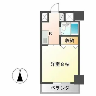 グレイス日比野【4階】の間取り
