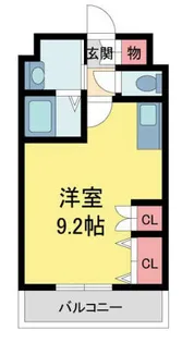 アールワイ西宮【306号室】の間取り