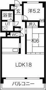 アベニュー青山【2階】の間取り
