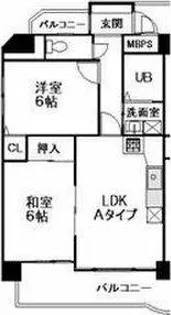 グランフィルドちくさ【7階】の間取り