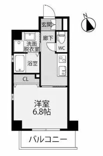 ニューアンジュ下曽根【9階】の間取り