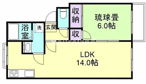 コープU2【2階】の間取り