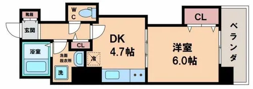 フレシュール我孫子【11階】の間取り