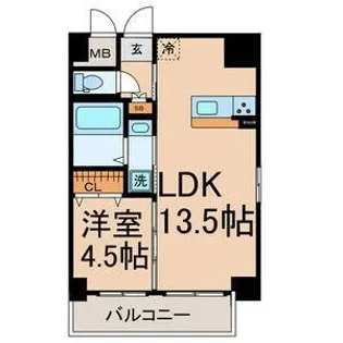 axis.LS【3階】の間取り