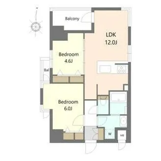 S-RESIDENCE高岳clarity【13階】の間取り