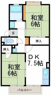 レジデンス永井【1階】の間取り