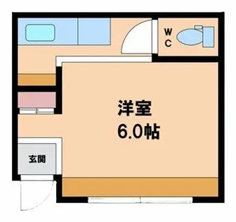 マンション関西【1階】の間取り