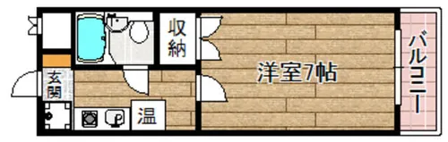 アラスカハウス【303号室】の間取り