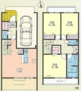 Gufo Azzurro八代本町【1階】の間取り