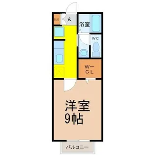 サニーコートふくはら【2階】の間取り