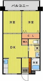 第二若葉ビル【1階】の間取り