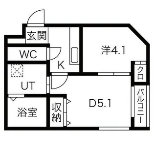 ベルフォート新瑞橋【3階】の間取り