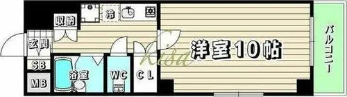喜八マンション【2階】の間取り
