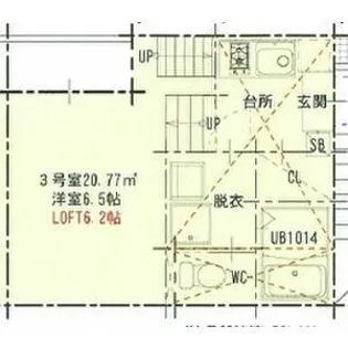 グレイスガーデン【1階】の間取り