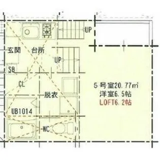 グレイスガーデン【2階】の間取り