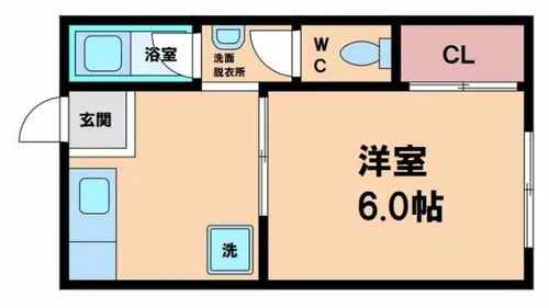 藤マンション【2階】の間取り
