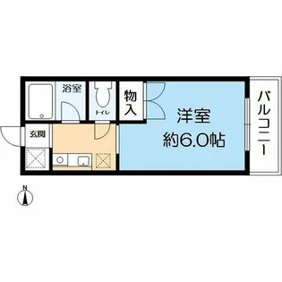ハイムサンメイト【2階】の間取り