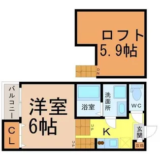 regalo(レガーロ)【1階】の間取り