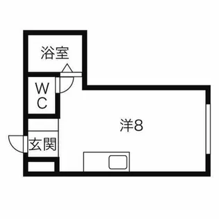 ドリームハウス26【202号室】の間取り