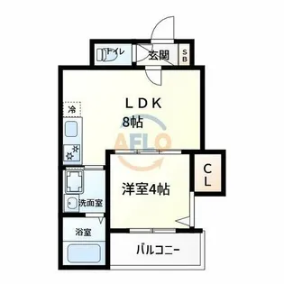 エグレットヒル矢田【3階】の間取り