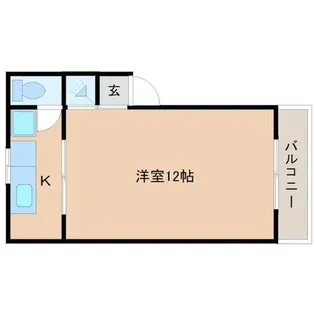 日の出マンション【2階】の間取り