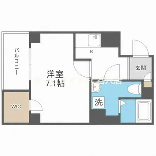 Core天満橋【6階】の間取り