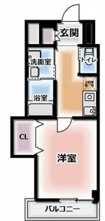 D-Court門真駅前【2階】の間取り