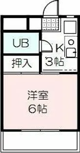 サンシャイン東橋良【207号室】の間取り