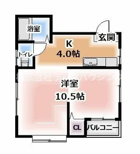 アビタシオン大島【4階】の間取り