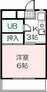 サンシャイン東橋良【507号室】の間取り