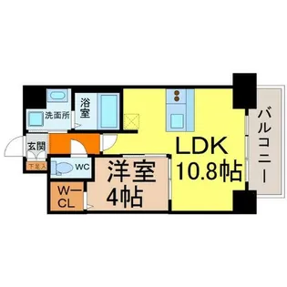 プレサンス丸の内レジデンスIII【3階】の間取り