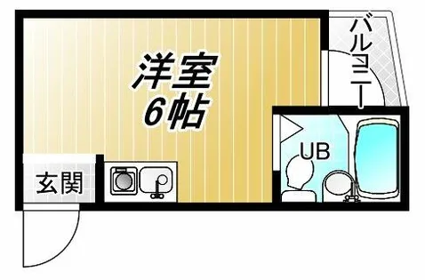 リバーヒル長瀬【2階】の間取り