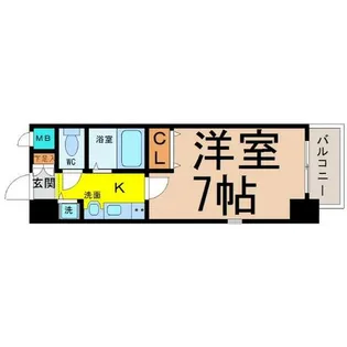 プレサンス新栄デコール【6階】の間取り