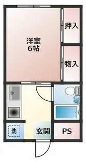 Vicentina(ヴィセンティーナ)【210号室】の間取り