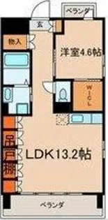 Perle清華【301号室】の間取り
