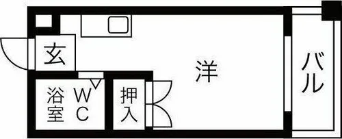 R INUYAMA【4階】の間取り