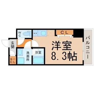 シェモア泉【6階】の間取り