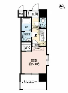 サヴォイ ル・プルミエ パリエ【12階】の間取り