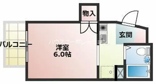 セント立花【5階】の間取り