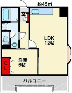第2imビル【501号室】の間取り