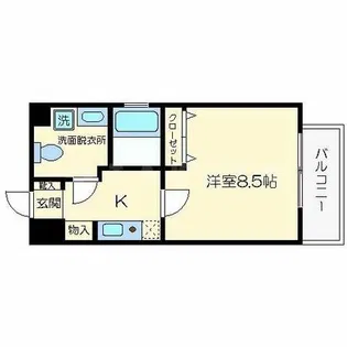 ラ・メゾンさくらII【703号室】の間取り