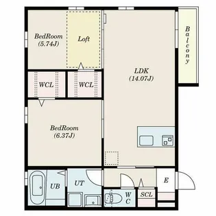IGS【202号室】の間取り