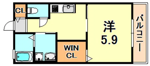 ADELHEID2【2階】の間取り
