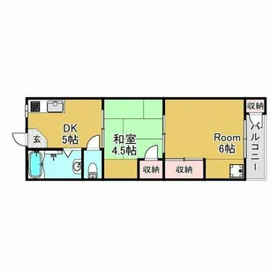 兵庫県神戸市兵庫区上三条町【マンション】の間取り